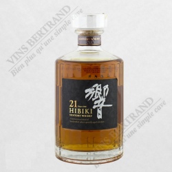 WHISKY HIBIKI 21 ANS NATURAL CORK JAPONAIS