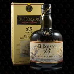 RHUM EL DORADO 15 ANS