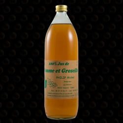 PUR JUS POMME GROSEILLE DE PAYS 100 CL