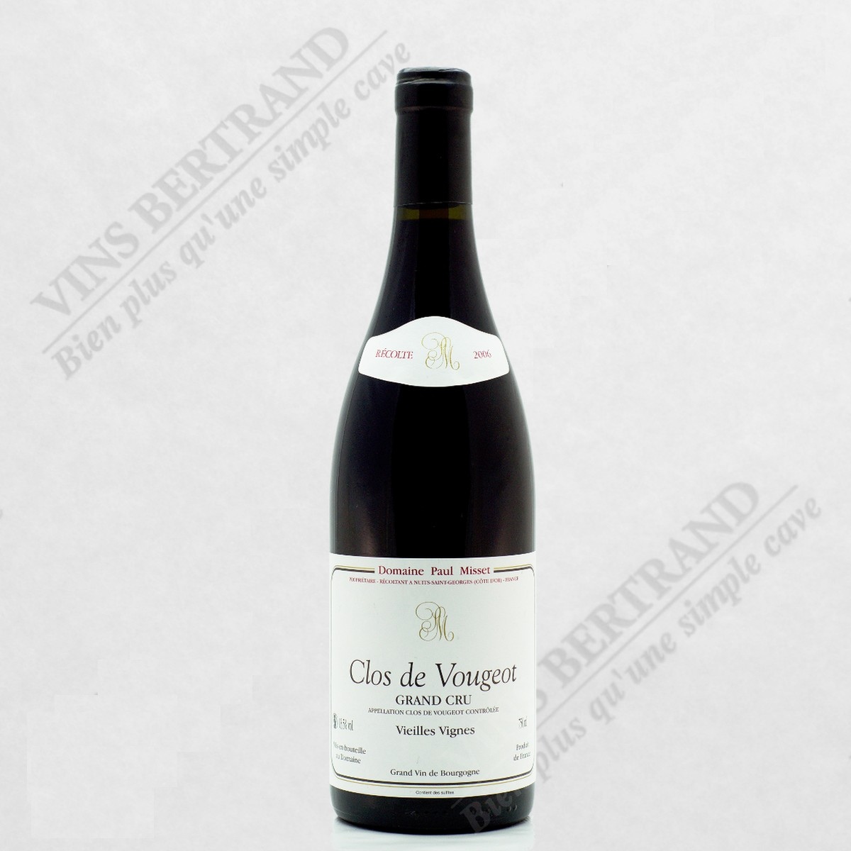 NSG Aux Boudots/Clos de Vougeot1988空きボトル 【公式通販】