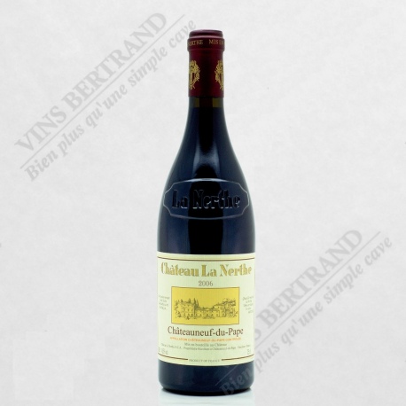 CHATEAUNEUF CHATEAU LA NERTHE ROUGE