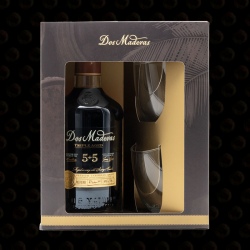 COFFRET RHUM 2 VERRES DOS MADERAS