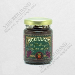 MOUTARDE AU MOUT DE RAISIN COULEUR VIOLETTE