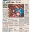 Le sourire aux lèvres